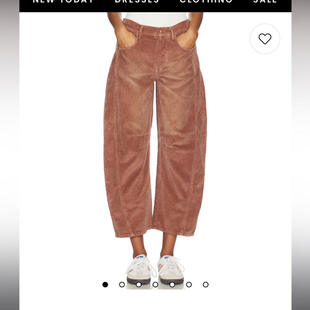 Free People Brown Corduroy Pants